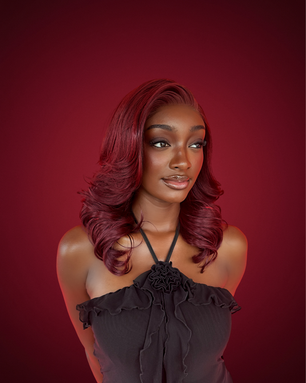 Regirl Dolly Star wig worn exactly as pictured on the product page, glueless and pre-cut